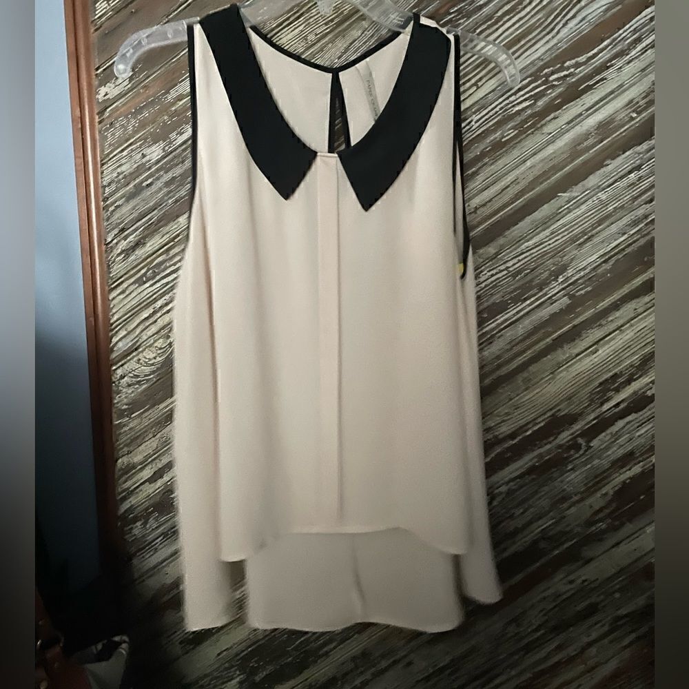 Paper crane collared swing top - Picture 3 of 5